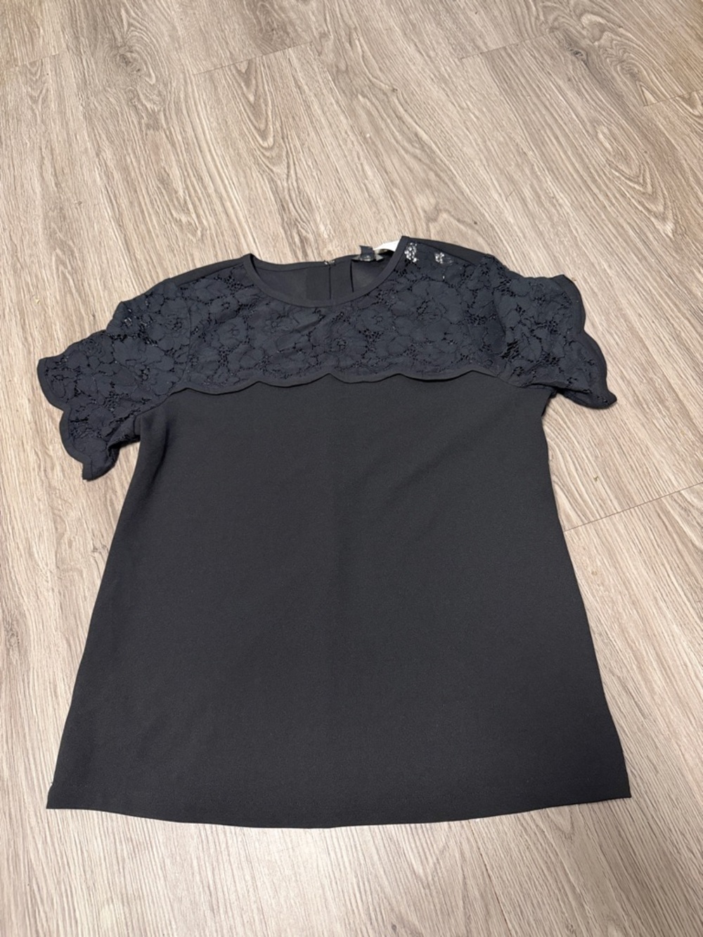 Ann Taylor Lace Yoke Women's Top